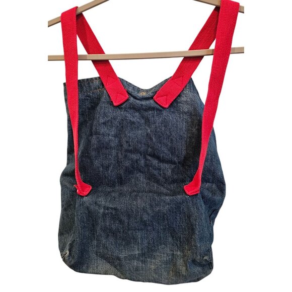 Levis 501 Jean Denim Tote Bag Backpack Purse NOW! Designs Vintage San Francisco - Picture 2 of 13